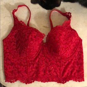 VS Body by Victoria Lined Demi Bra (34D)
